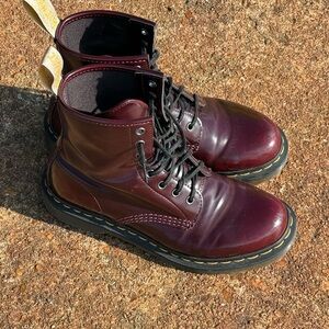 Dr. Martens women’s 8 Burgundy Boots